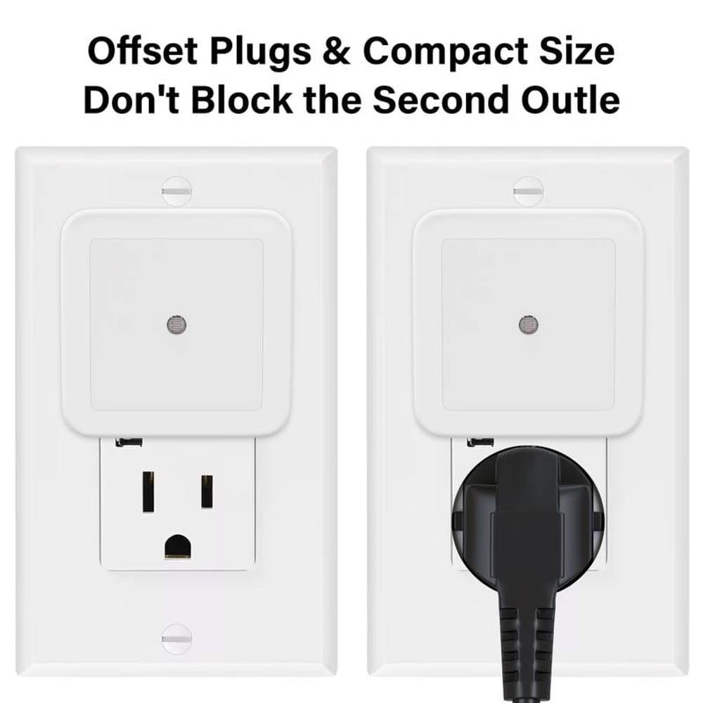 💡6-Pack Plug-in LED Night Lights